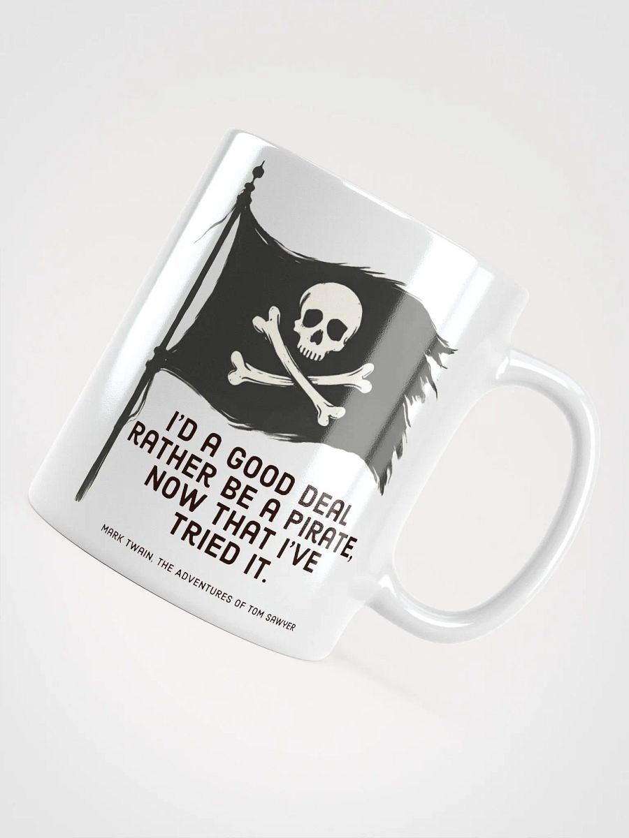 I’d Rather Be a Pirate Twain Mug product image (10)