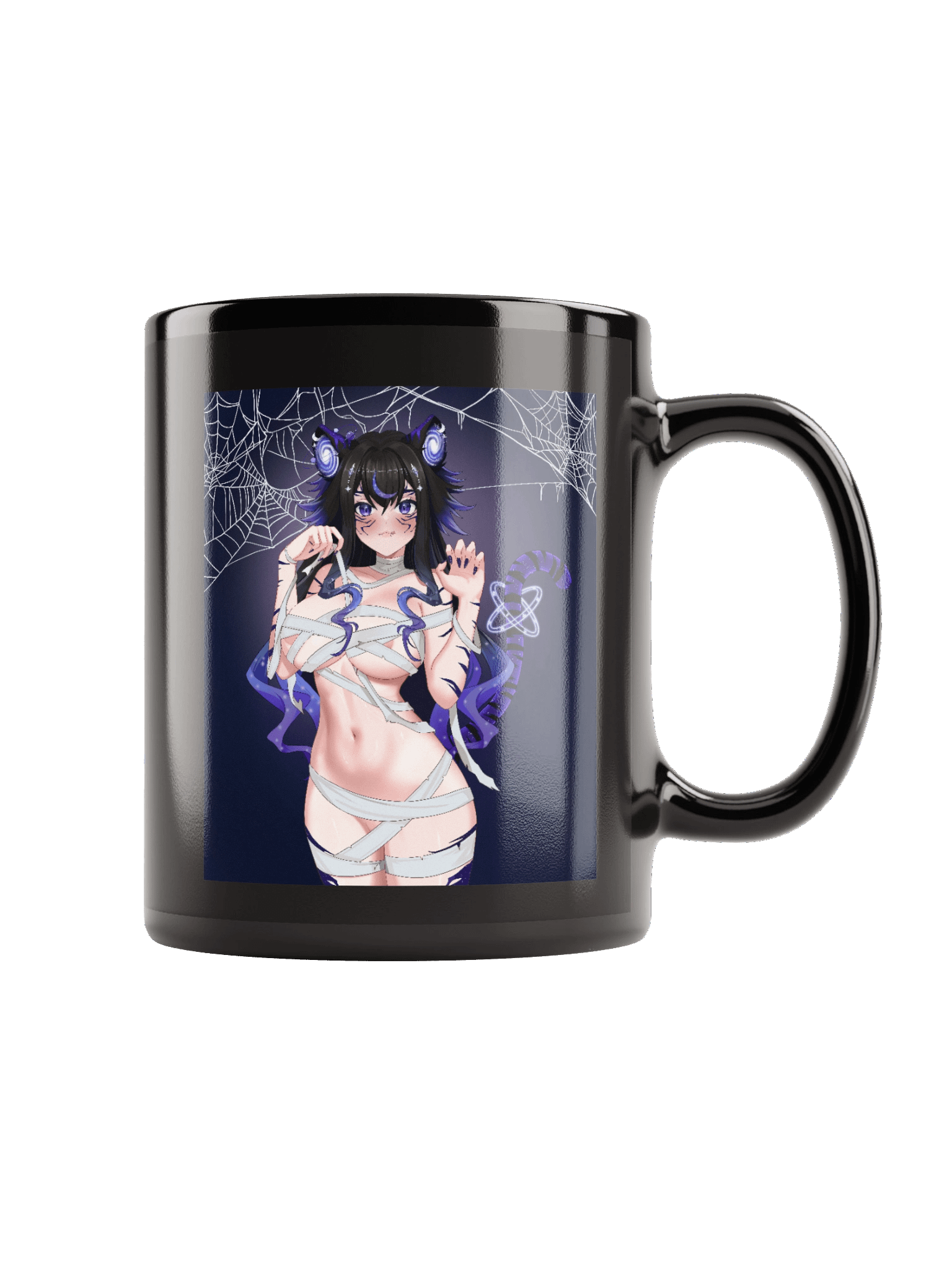 Spicy+ Mummy Moona | Black Glossy Mug product image (1)