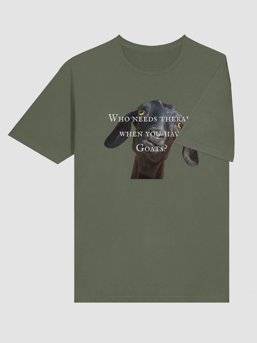 Goat Therapy Unisex T-Shirt product image (89)