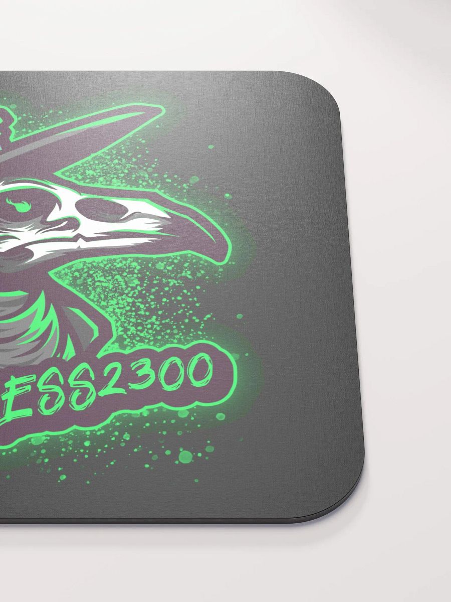 Black background theSICKNESS2300 logo mouse pad product image (5)