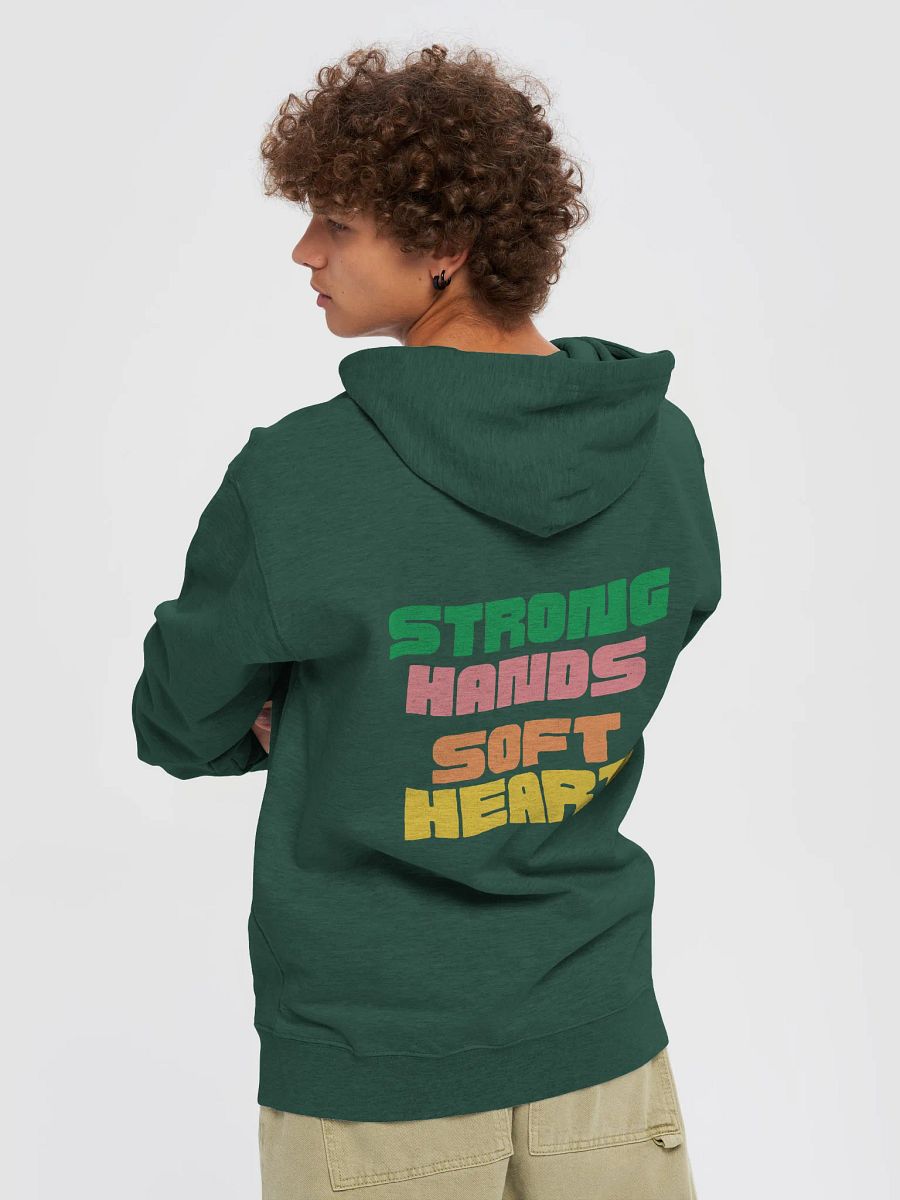 Vibrant Heart Zip-Up Hoodie for Dads product image (4)
