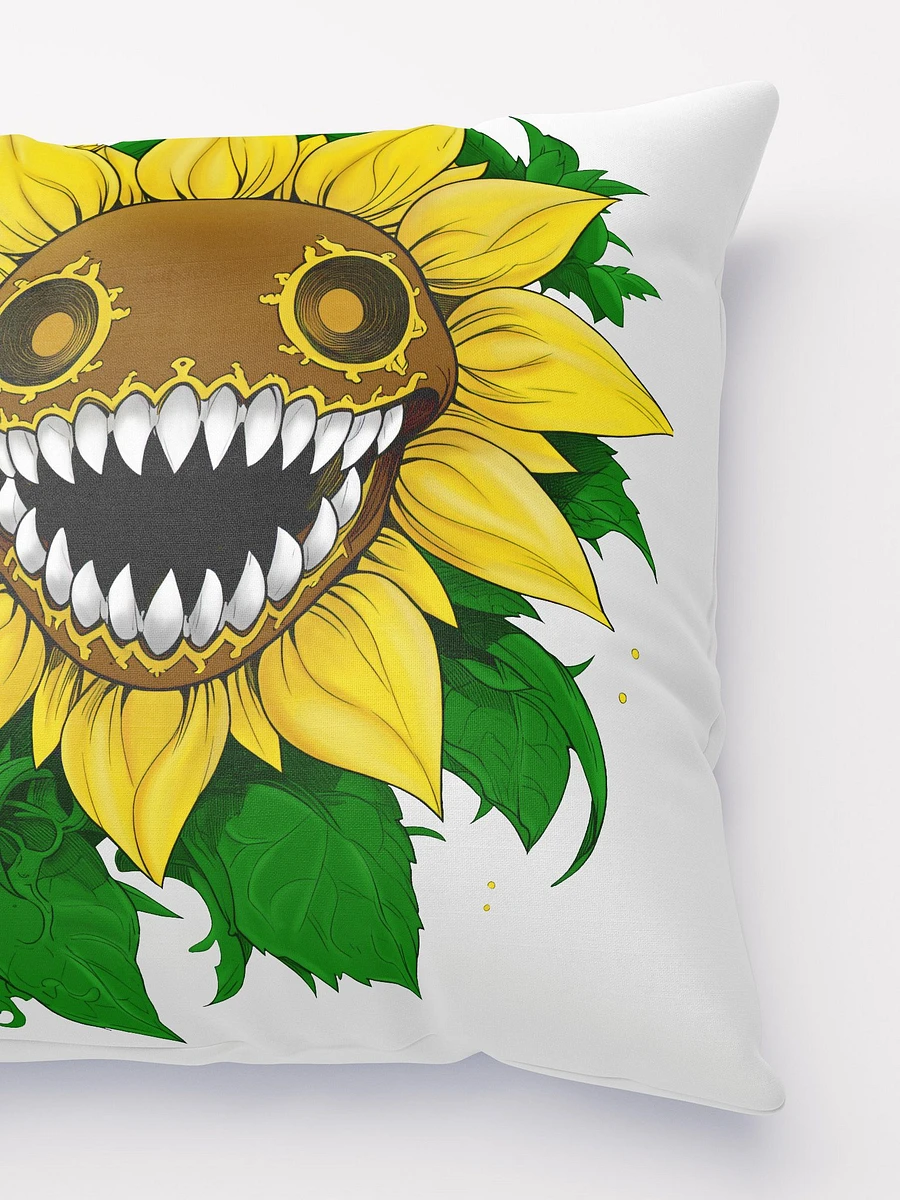 Demon Sunflower- Reversible Pillow product image (3)