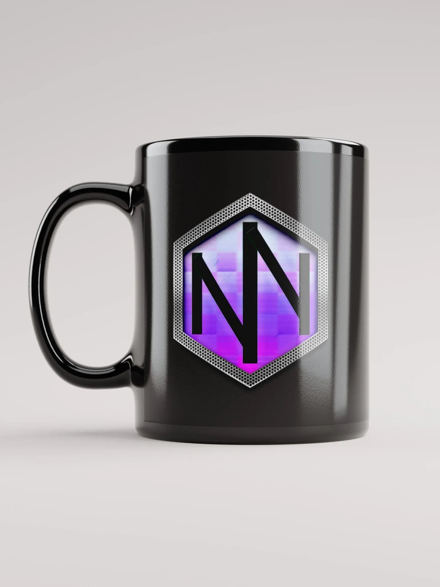 Neo Nobody (Purple) - Coffee Mug (Black) product image (6)