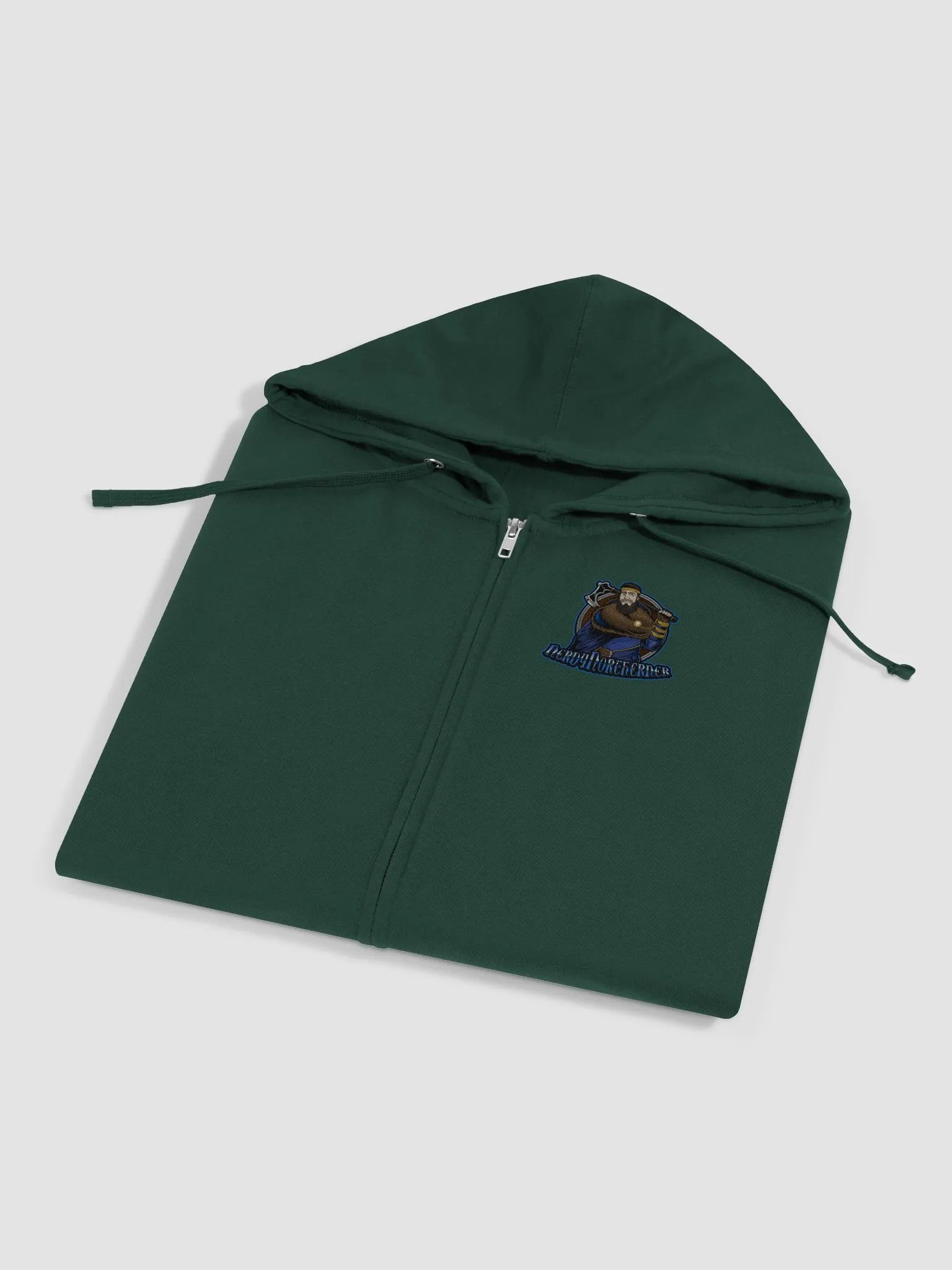 For the Nords Zip-Up Hoodie (White Font) product image (14)