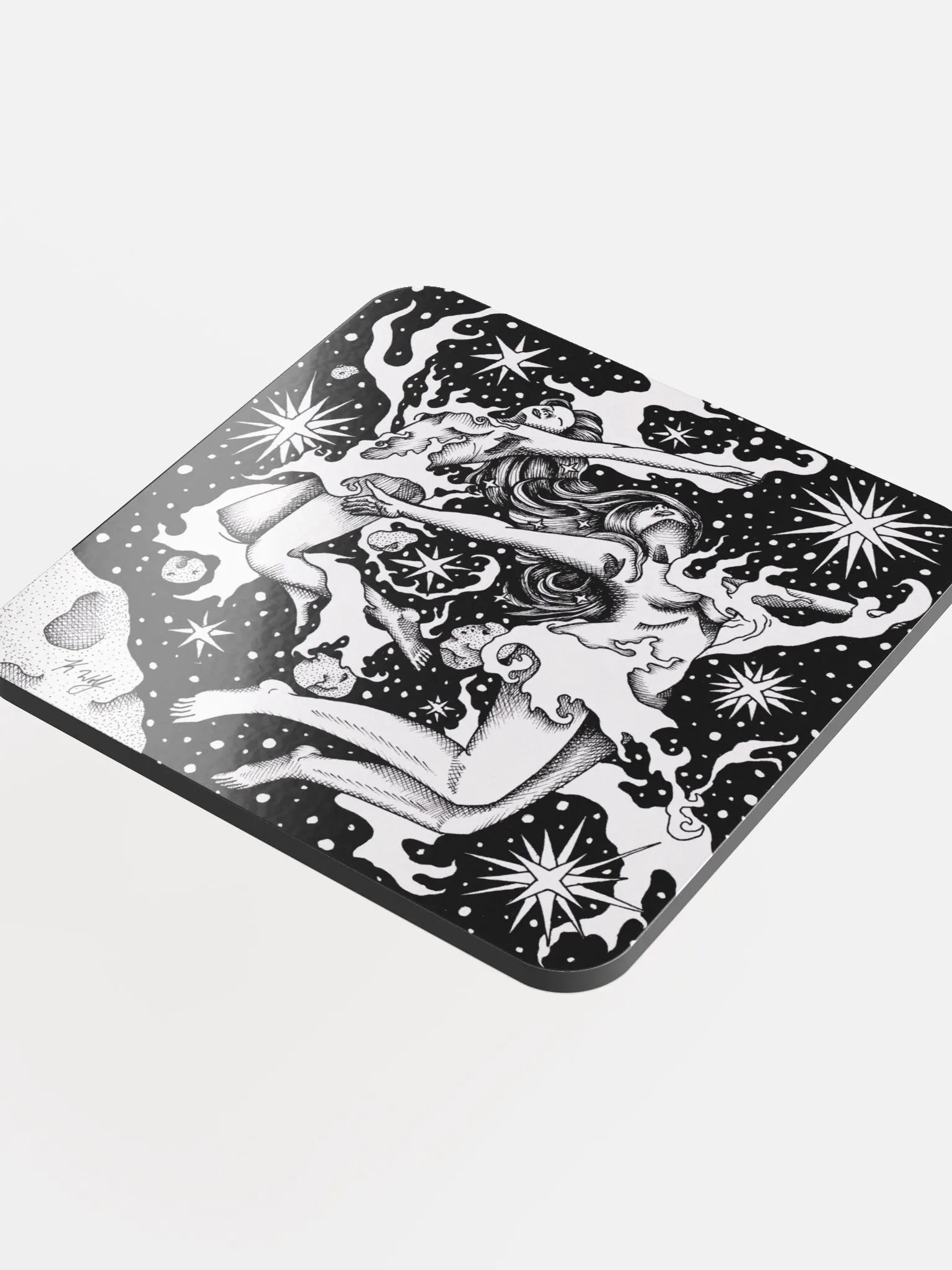 Gemini Zodiac coaster product image (4)