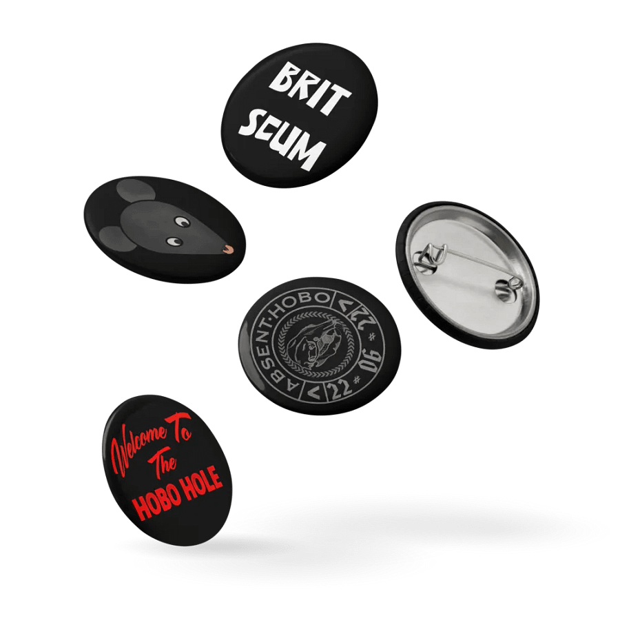 BRIT SCUM Collection: Pin Button Set product image (14)