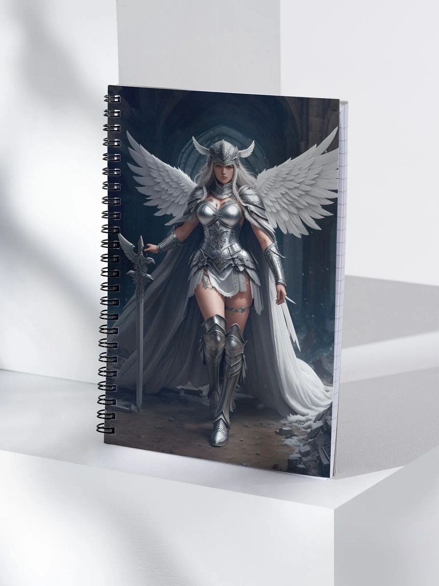 A Beautiful Valkyrie Spiral Notebook product image (4)