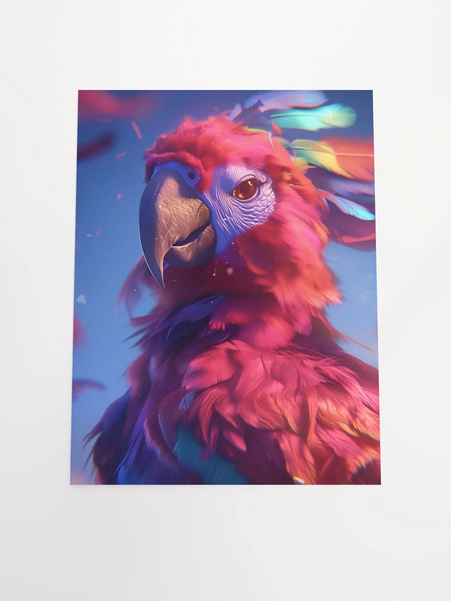 Vibrant Parrot Fantasy Poster product image (7)