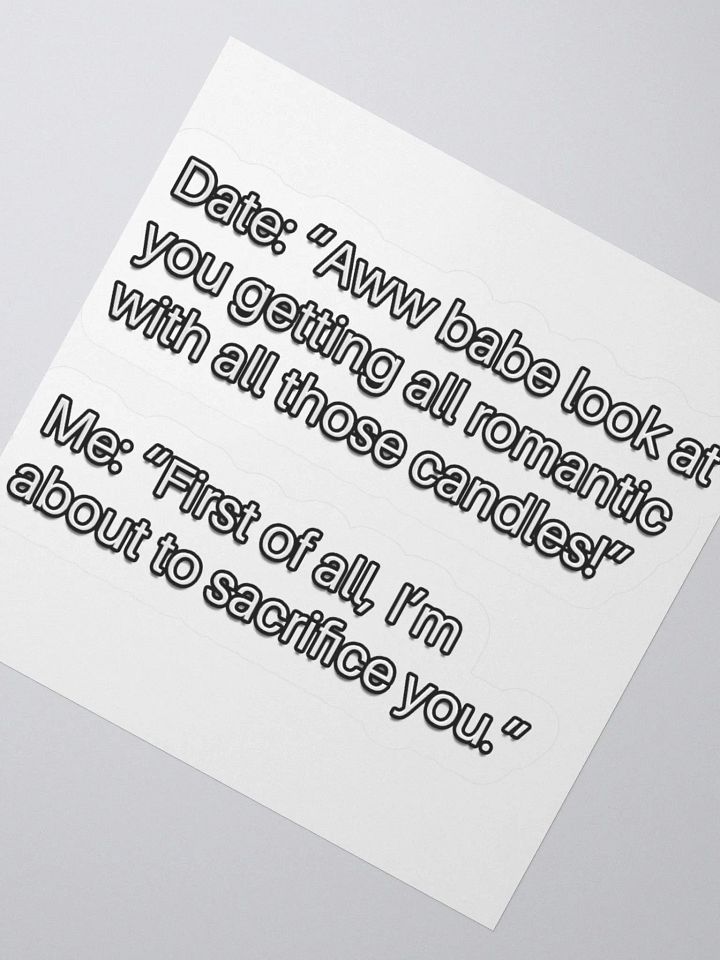 Candles Sticker product image (4)