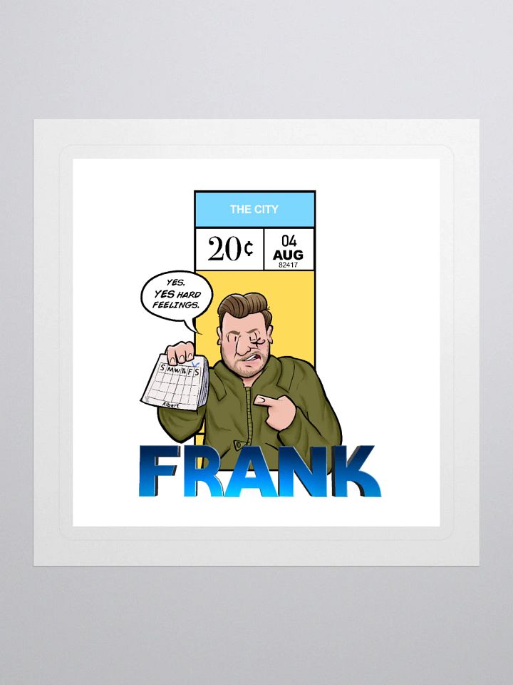 He lost Tuesday Sticker product image (1)