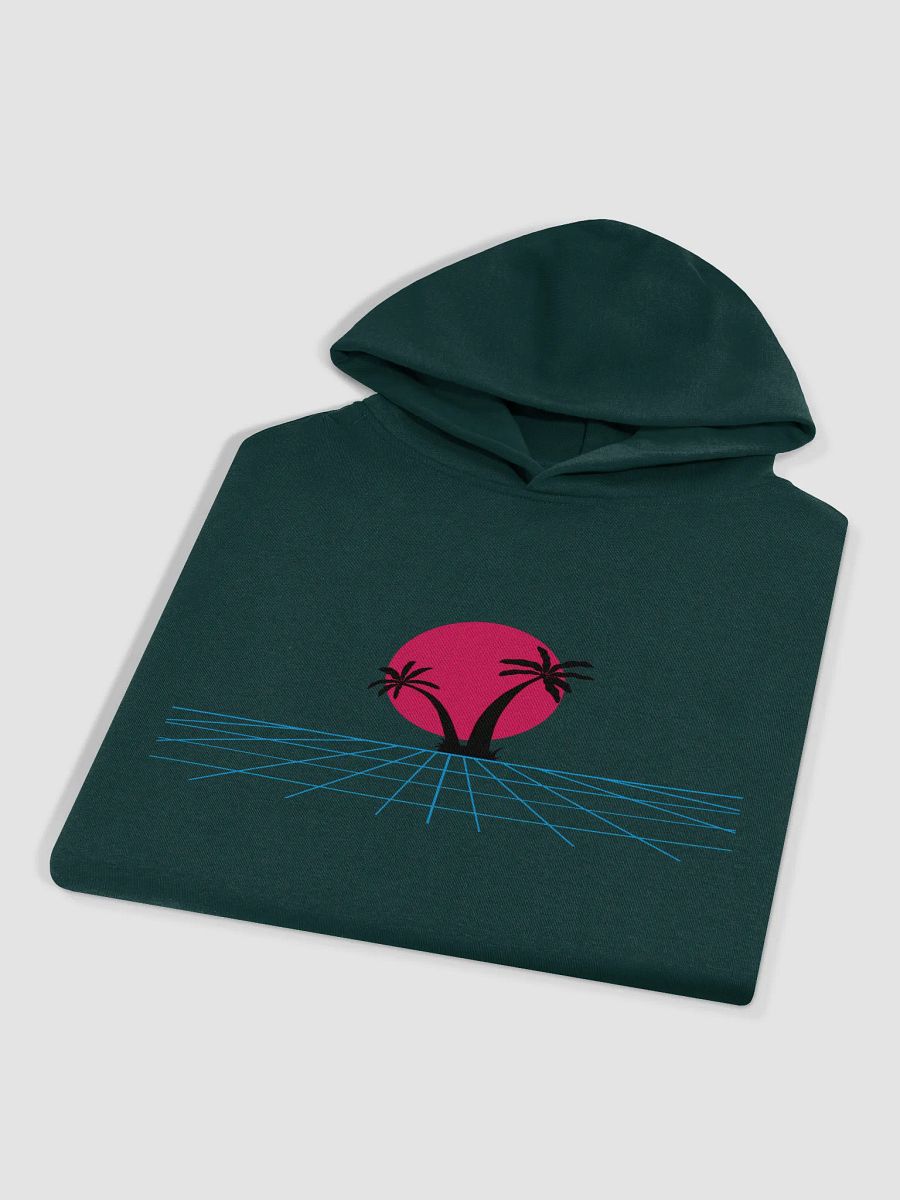 Retro-Futuristic Sunset Hoodie product image (3)