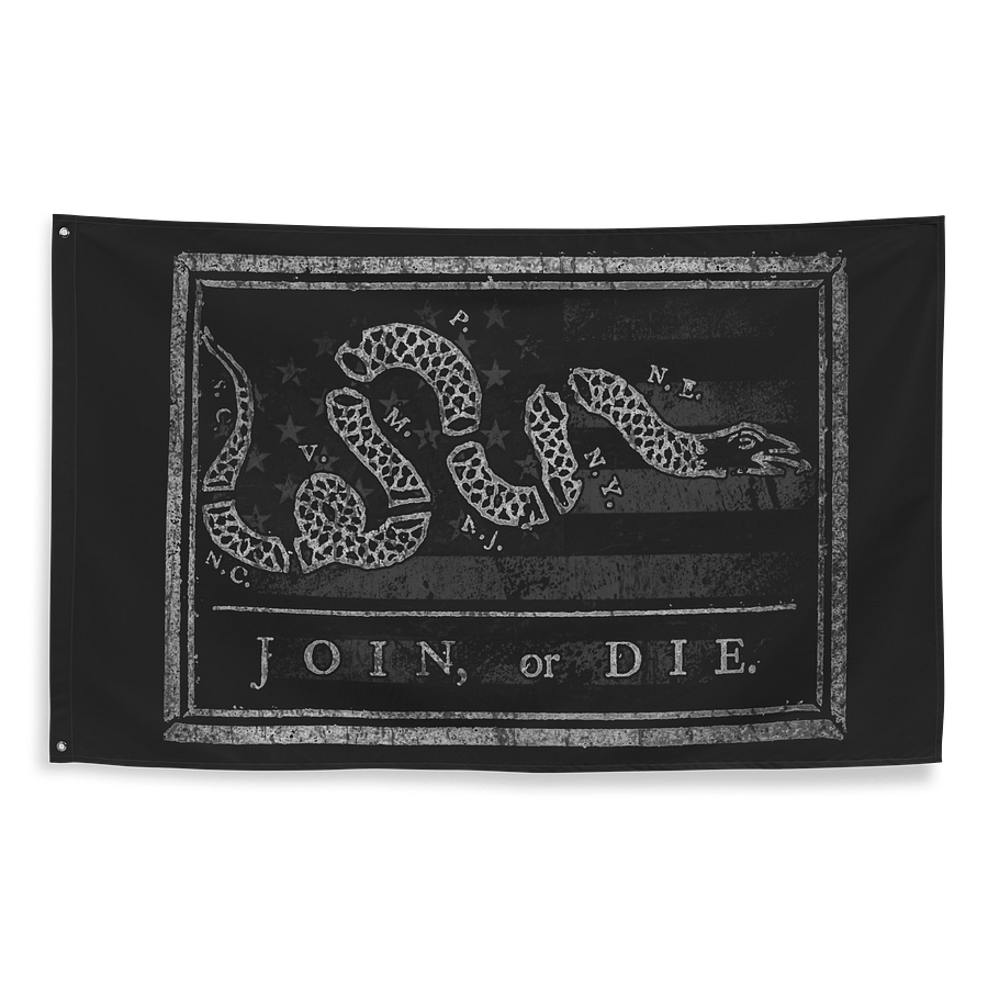 Join or Die Wall Flag product image (1)