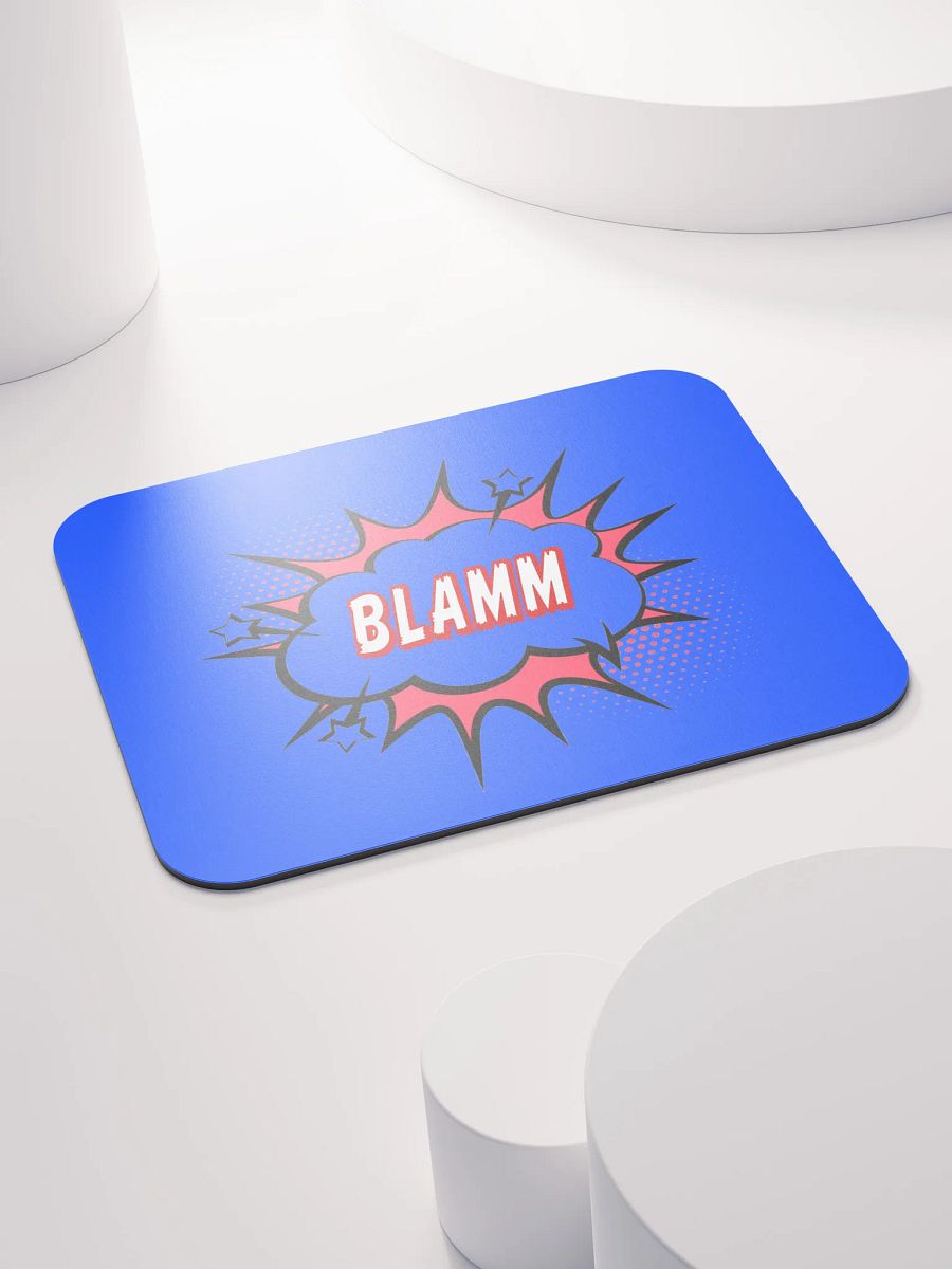 BLAMM! Blue Gaming Mouse Pad – Smooth & Precise for Gamers, Home Office & Creators product image (4)