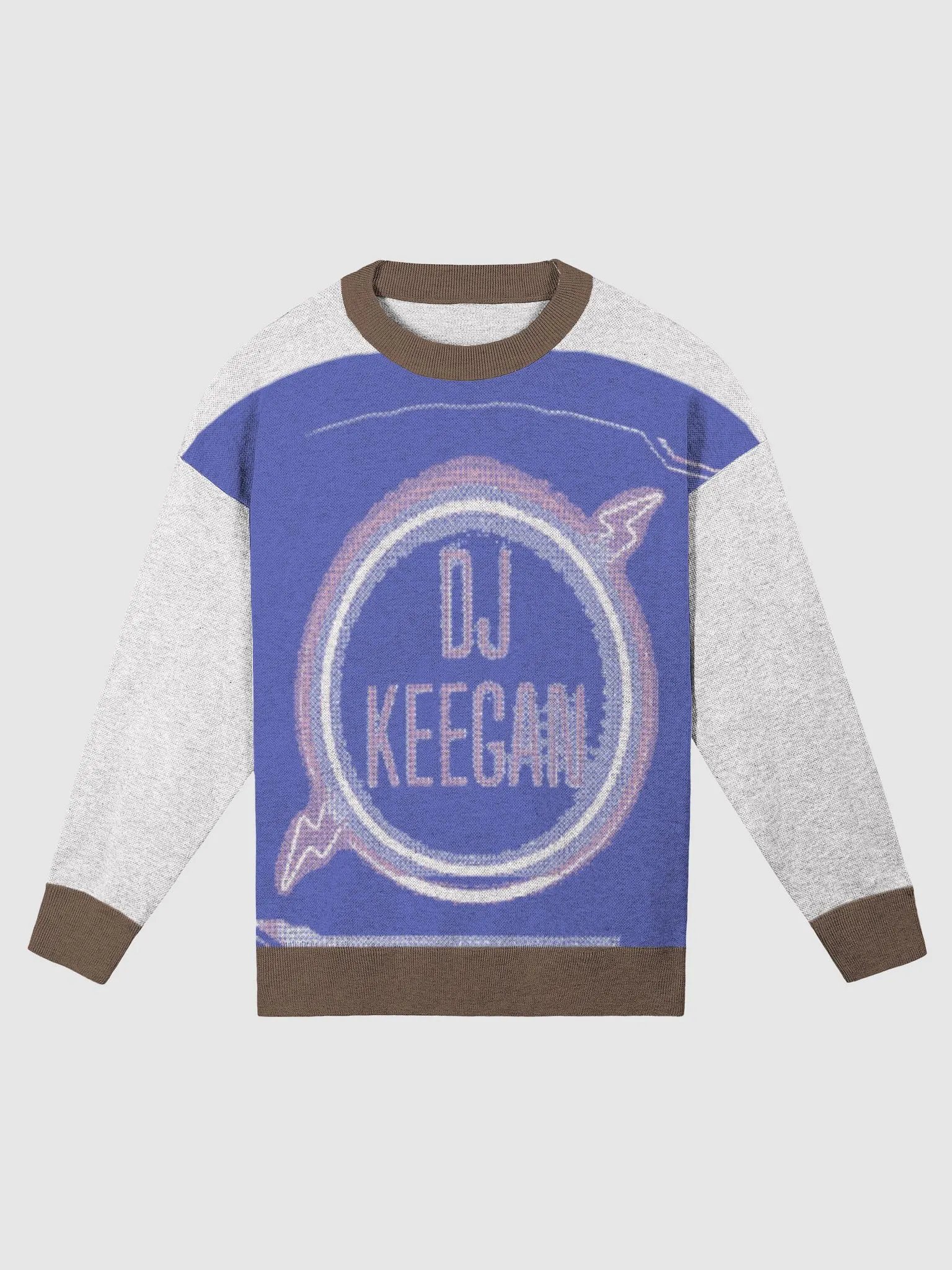 Cozy Knit Jacquard Crewneck - DJ Keegan Edition product image (1)