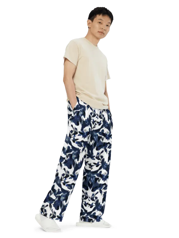 Wild Waves | Unisex Wide-Leg Pants product image (2)