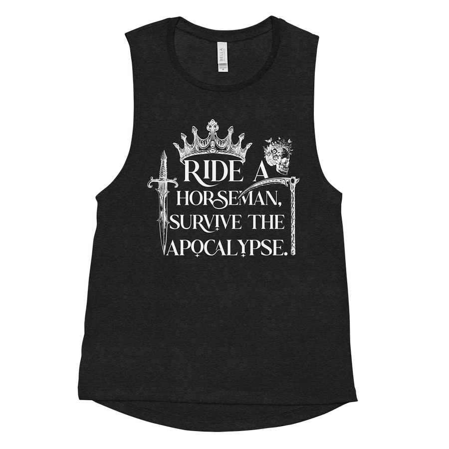 Ride a Horseman Bella+Canvas Women's Flowy Muscle Tank product image (11)