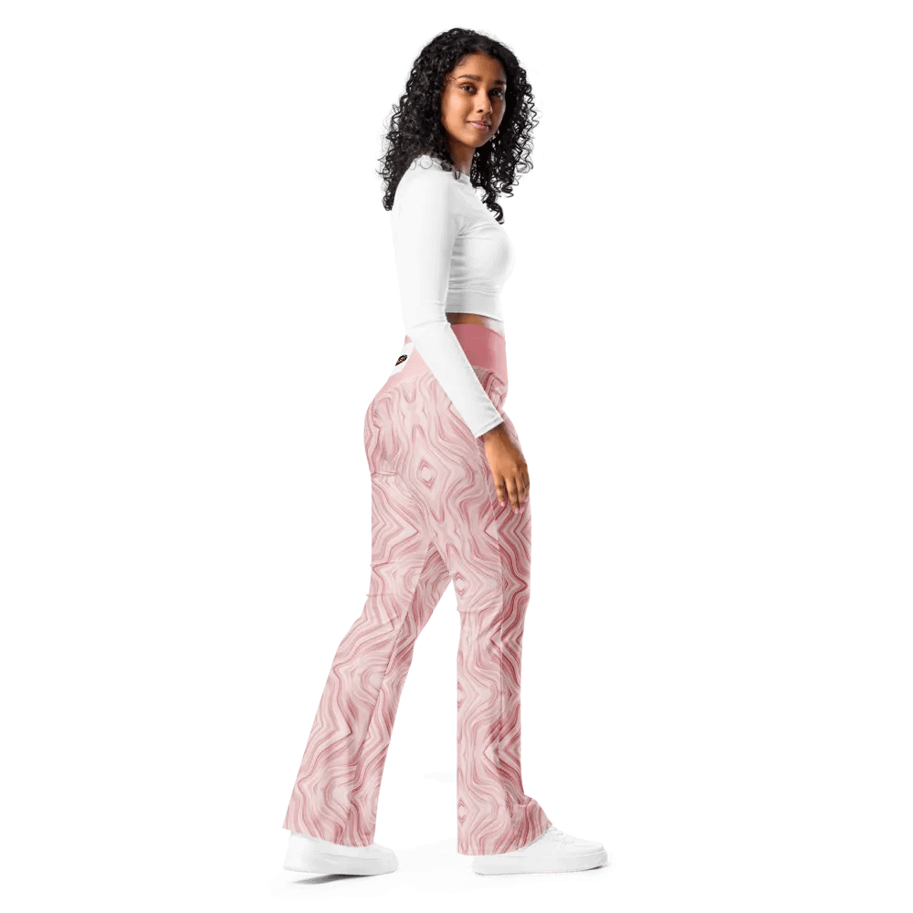 Psychedelic Diamond Flare Leggings product image (4)