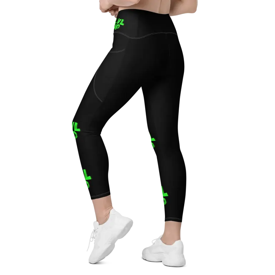 LVL UP Black Yoga Pants product image (9)