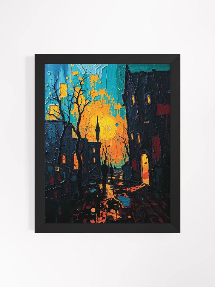 Luminous Nightfall Framed Print product image (1)