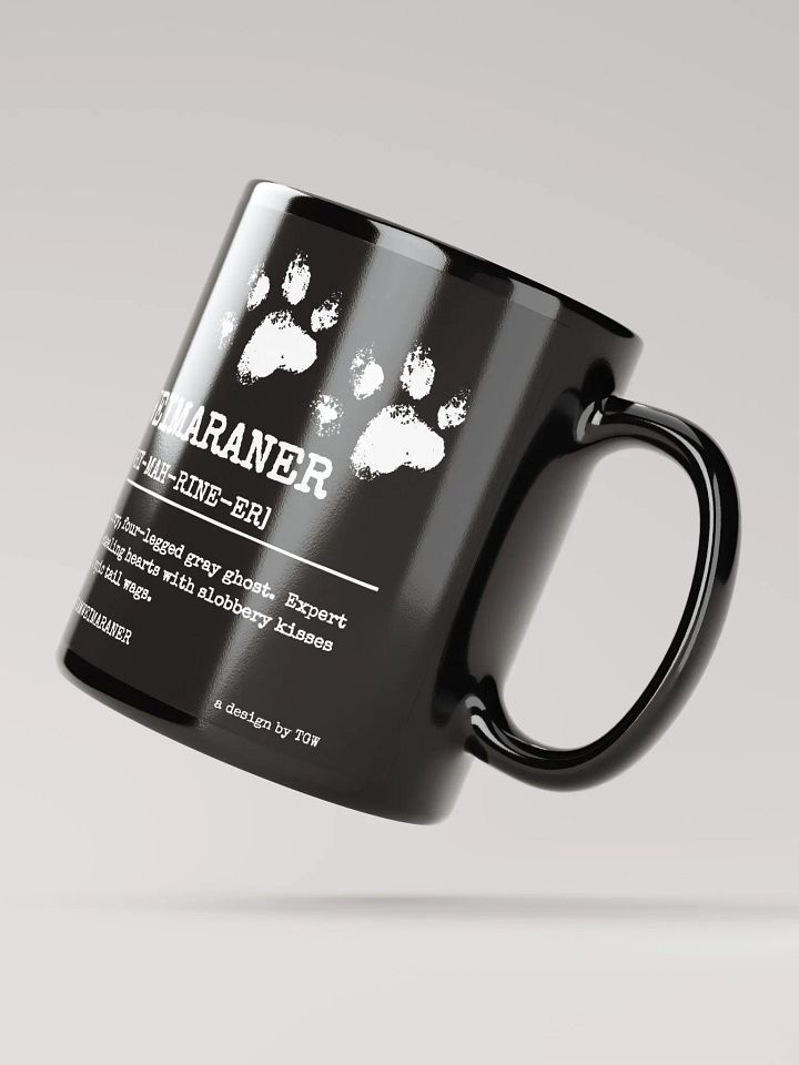 Definition of Weimaraner - Black Glossy Mug product image (2)