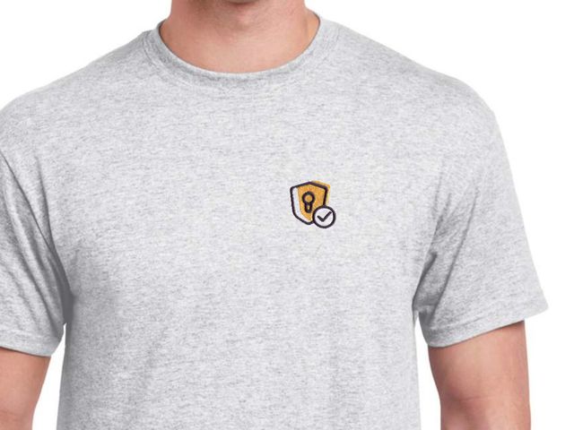 Privacy Guides Embroidered T-Shirt product image (1)