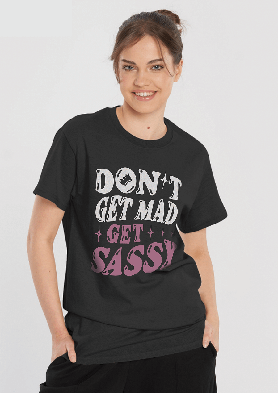 Get Sassy Tee - Black product image (5)