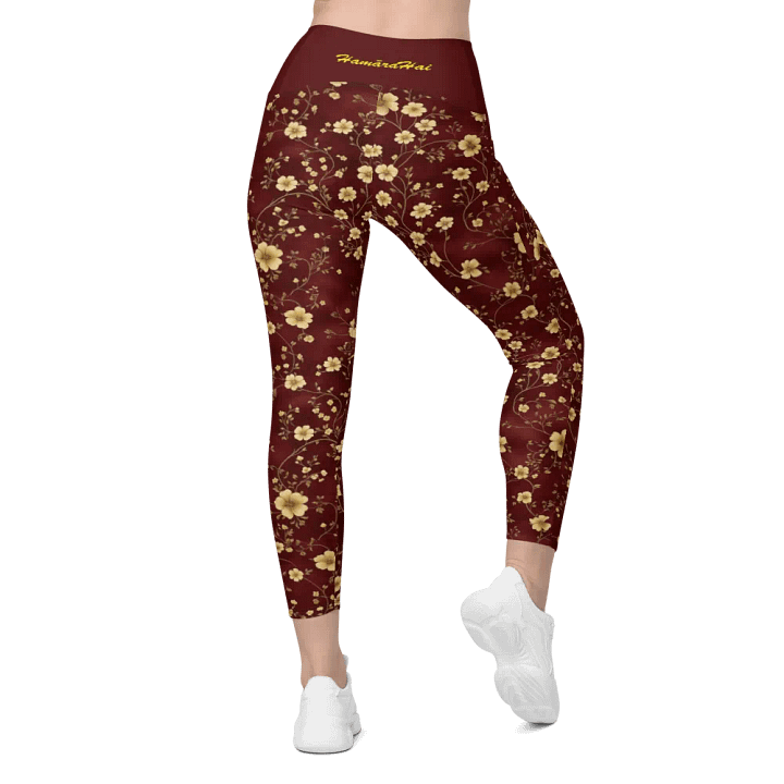 Agni - Crossover Leggings with Pockets product image (2)