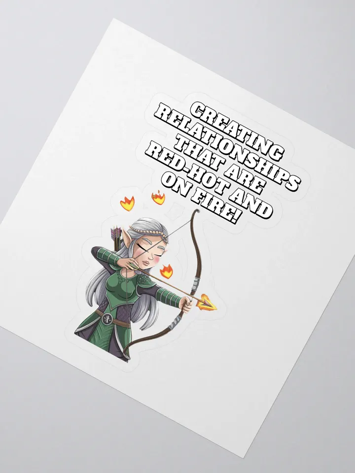 Creating Relationships That Are Red-Hot And On Fire! Valentine's Day Sticker product image (2)