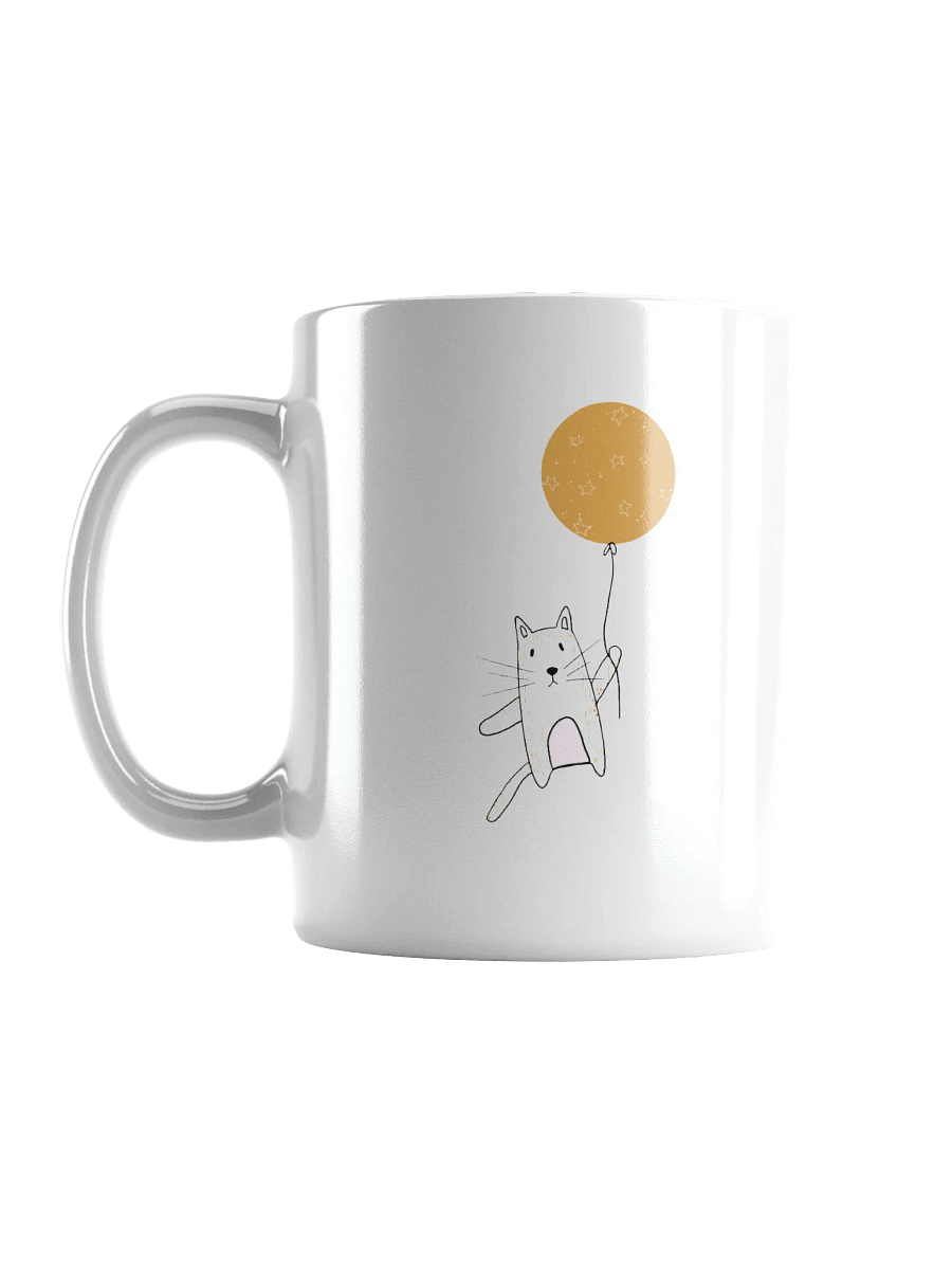 Cat With Balloon Mug product image (5)