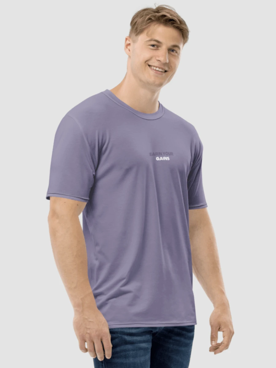 Earn Your Gains T-Shirt - Clouded Purple product image (4)