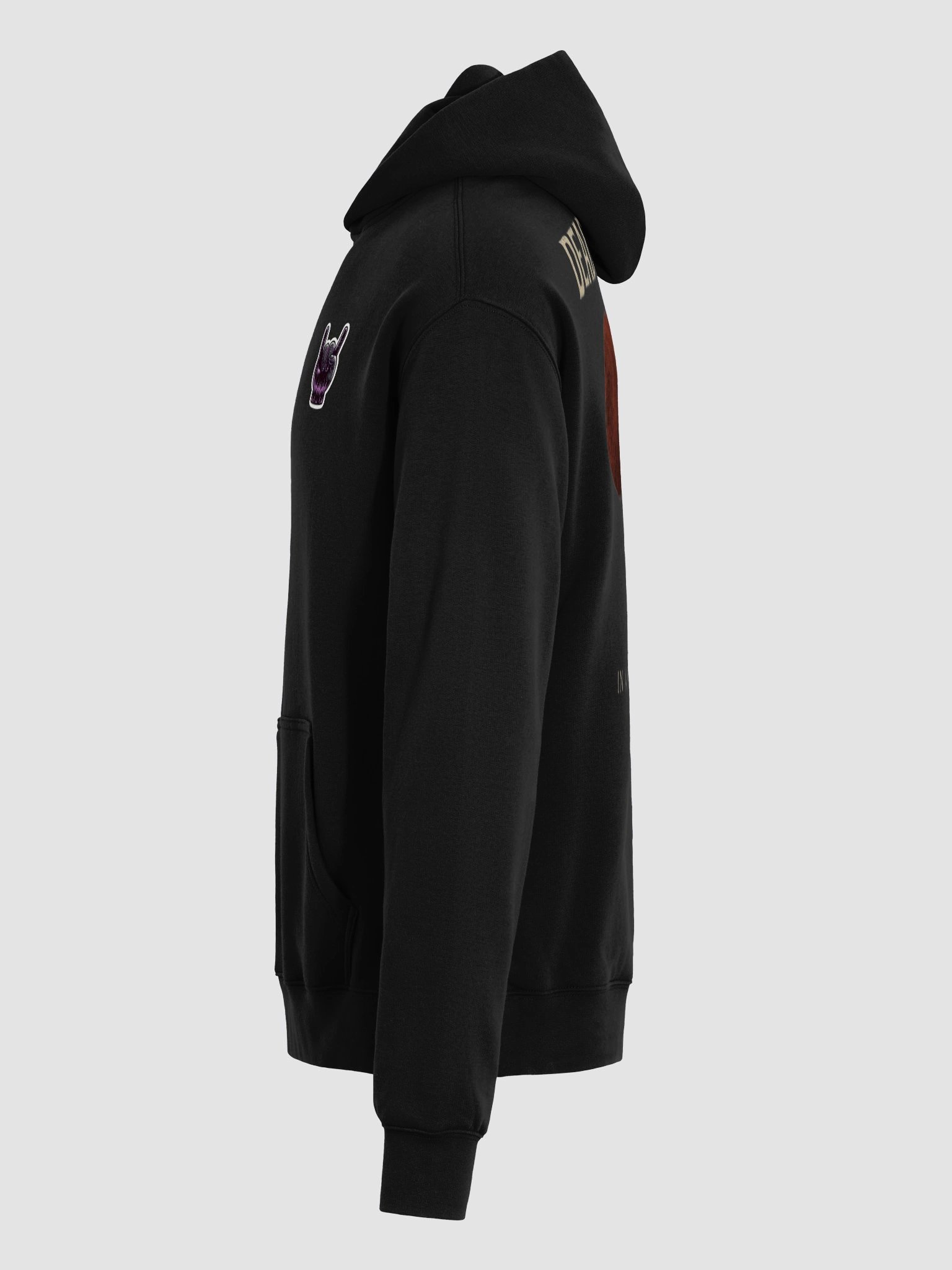 Elder Emo x Dead In Her Eyes Oversized Hoodie product image (6)