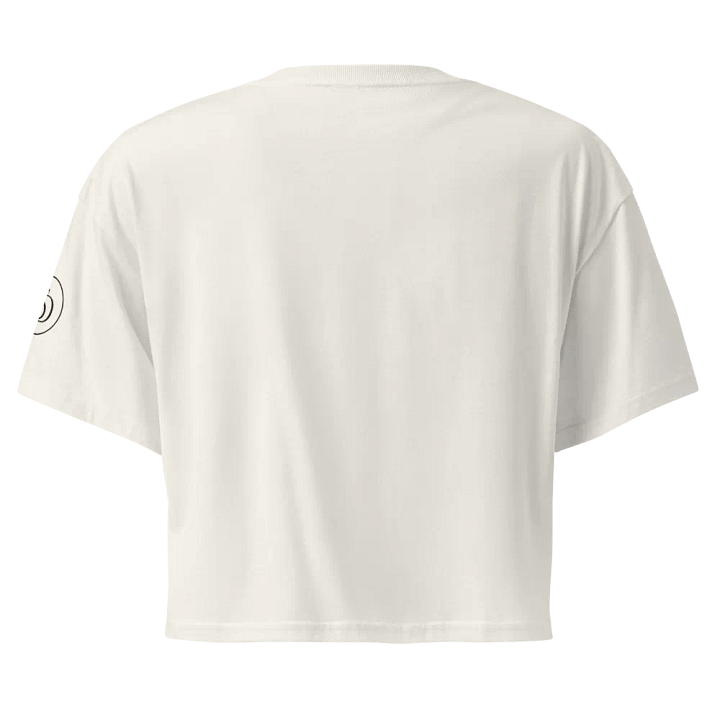 SHE DECIDES - Women's Crop Top (Logo Only) product image (2)
