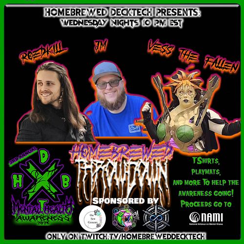 Don't forget tonight this is the first of 3 Nights for our 3rd Annual Mental Health Awareness Stream! @roedkill Jm of @trying...