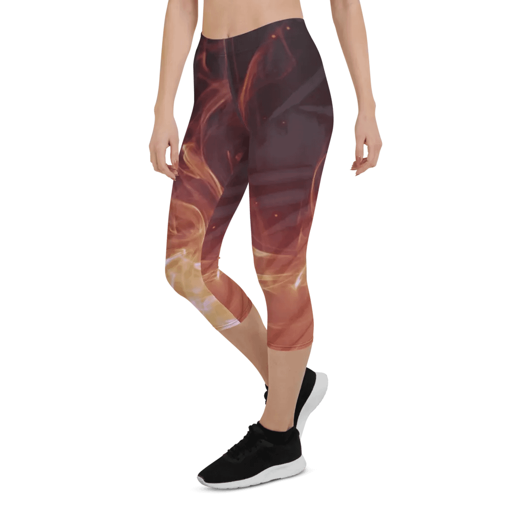 Inferno Bullets Capri Leggings product image (5)