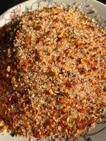 Muối Chẩm Chéo Khô Tây Bắc 500G (HŨ SIÊU TO) Chẳm Chéo Mường Then Đặc Biệt Thơm Lừng product image (4)