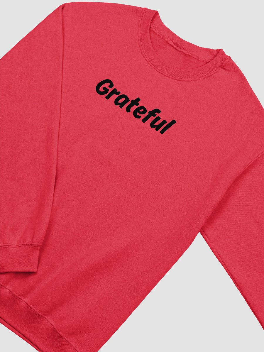 “Grateful” Upbeat Unisex Classic Sweatshirt product image (3)