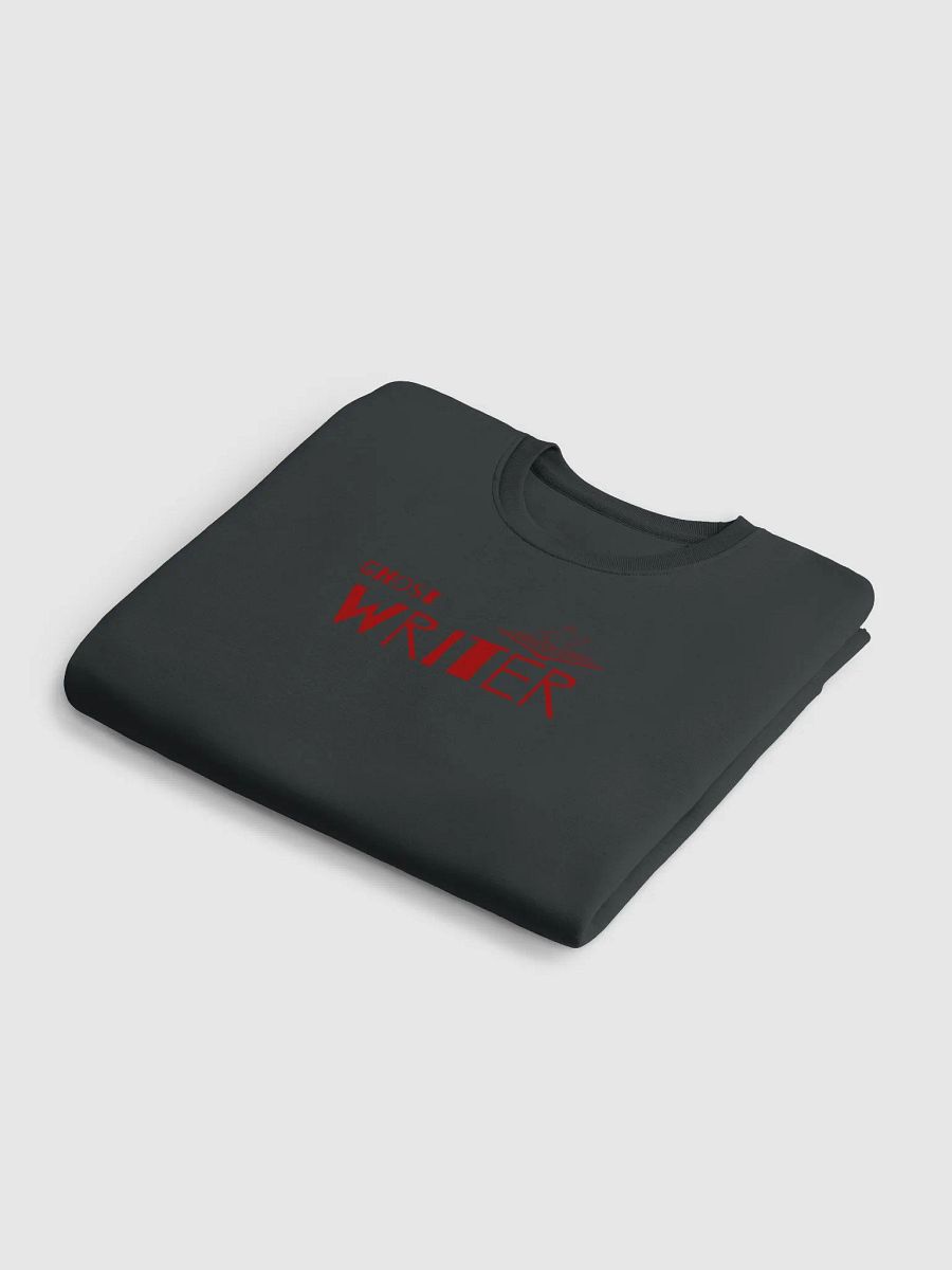 Ghost Writer Red Text with Spook Unisex Sweatshirt product image (22)