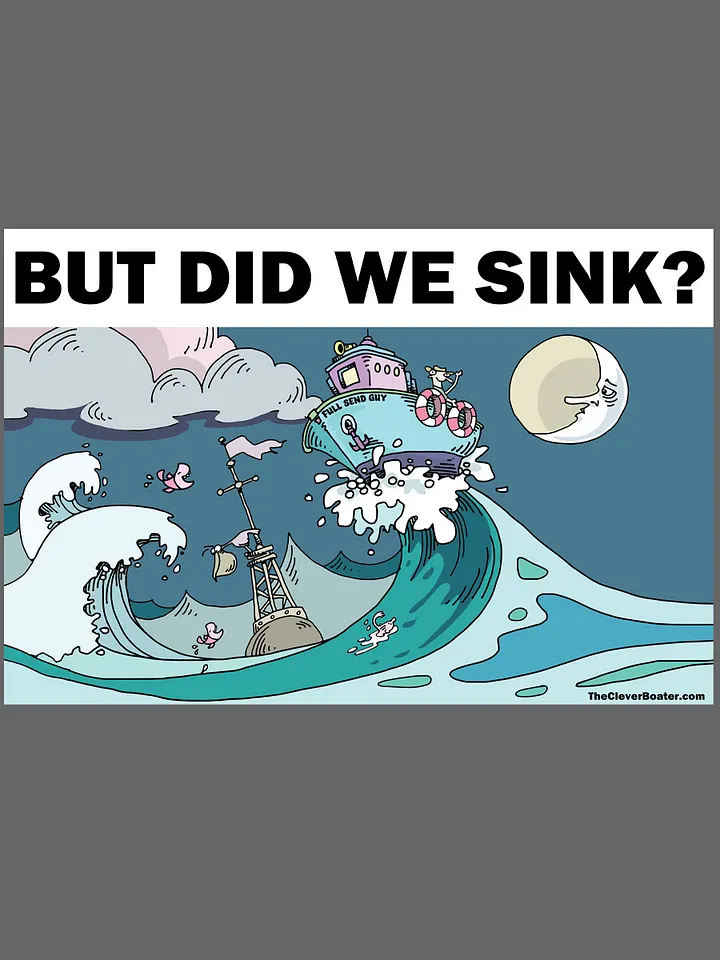 "But Did We Sink?" - Heavy Weight T-Shirt product image (2)