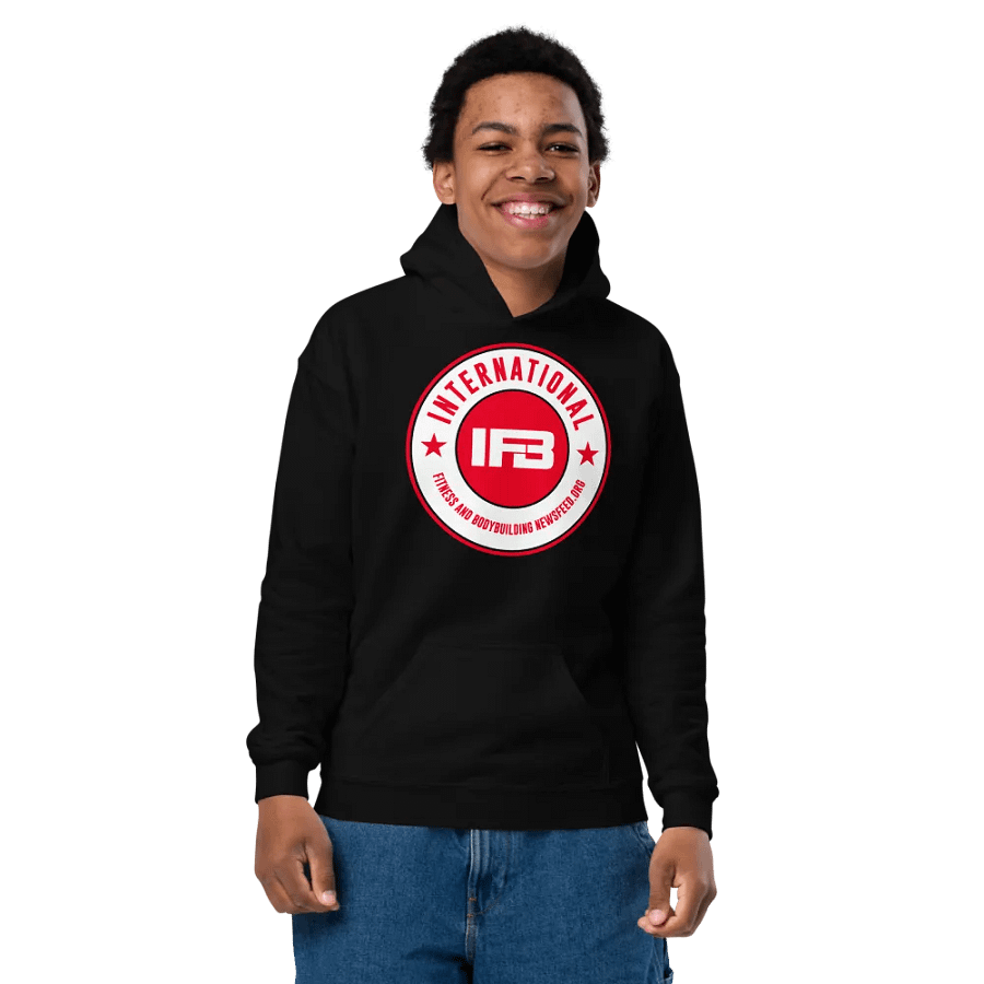 IFBNewsfeed.Org's Gildan Youth Heavy Blend Hoodie product image (9)