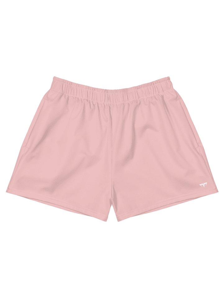 Unisex Activewear - Pekpek Short Shorts Baby Pink - Printed White Logo product image (1)