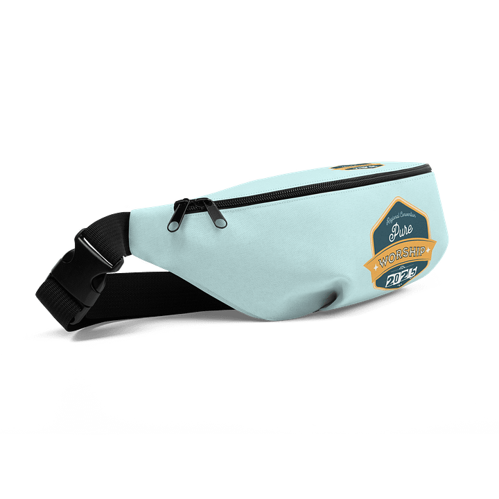 2025 "Pure Worship" Regional Convention Retro Badge Mountain Fanny Pack product image (2)