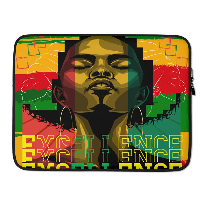 Black Excellence Laptop Sleeve product image (2)