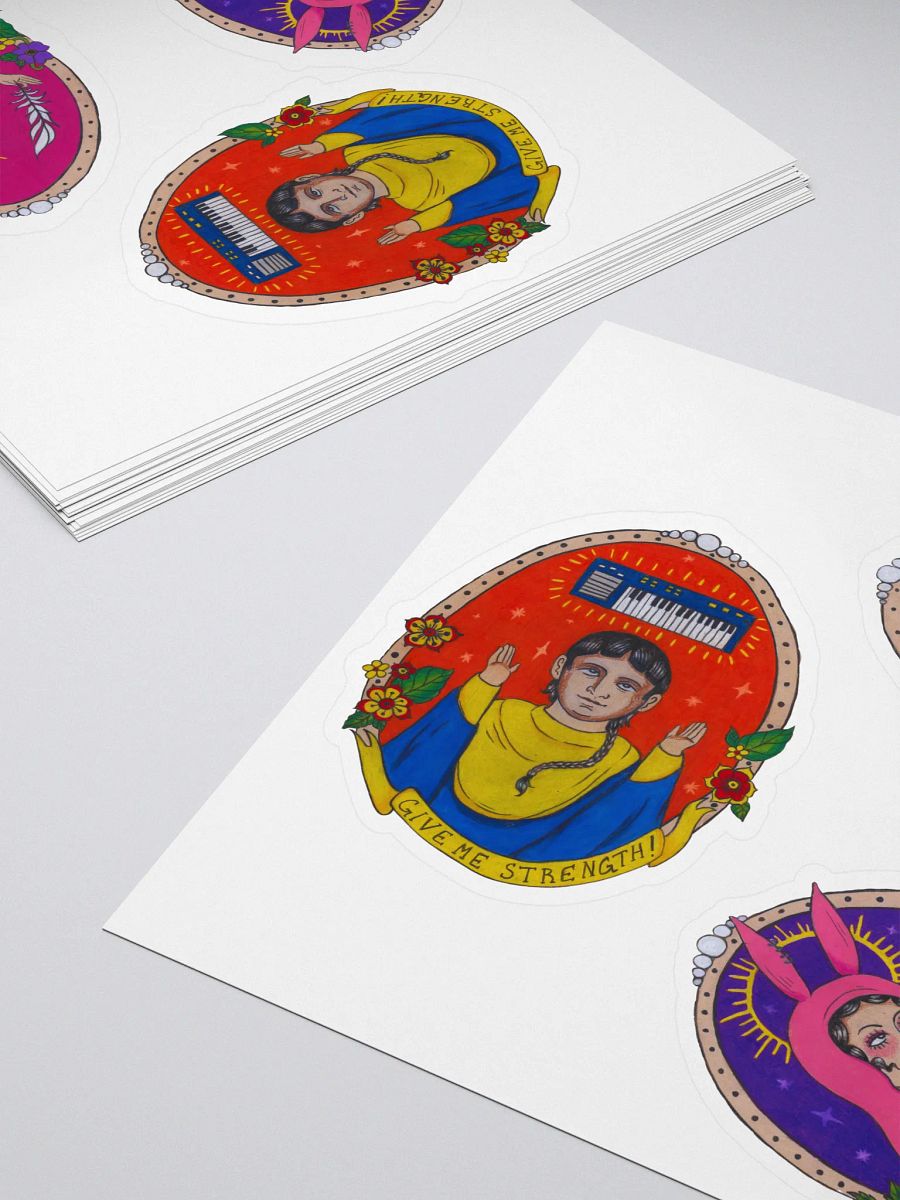 Burger Saints Mini Sticker Sheet product image (4)