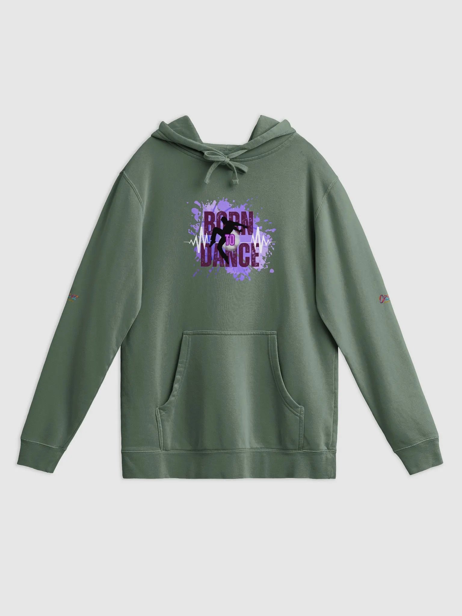Born to Dance His Silhouette Vintage Hoodie product image (3)