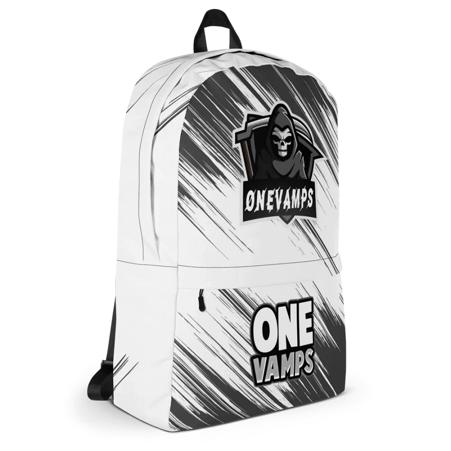 OneVamps Backpack black white product image (5)