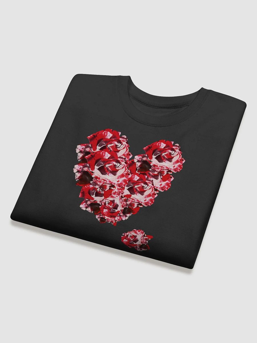 Abstract Rose Heart Romance Sweatshirt product image (6)