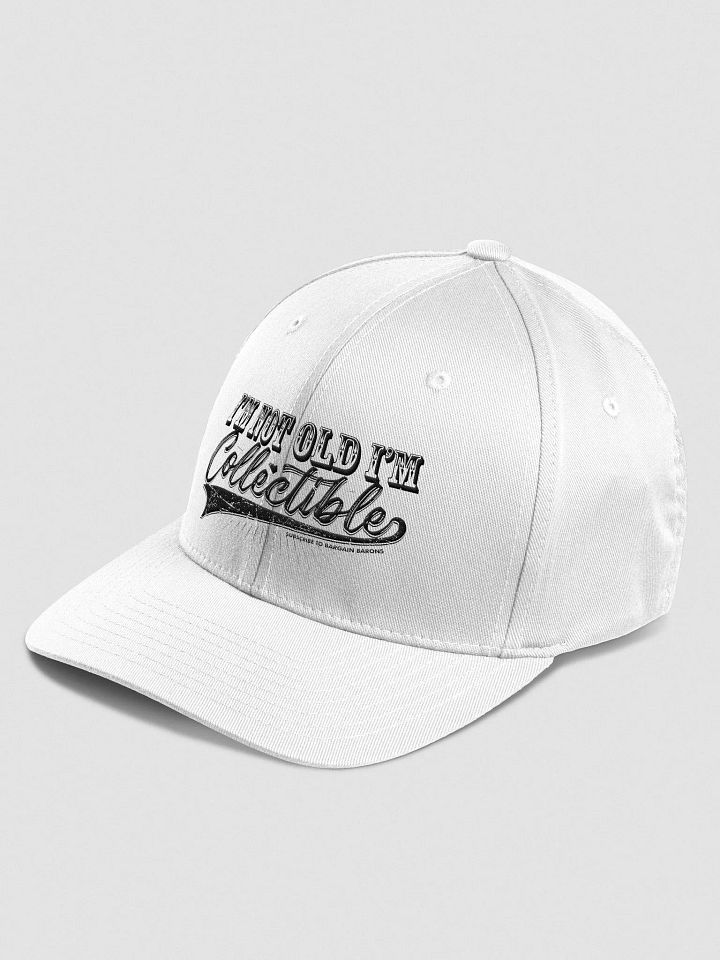 I'M NOT OLD (Embroidered Fitted Cap - White) product image (2)