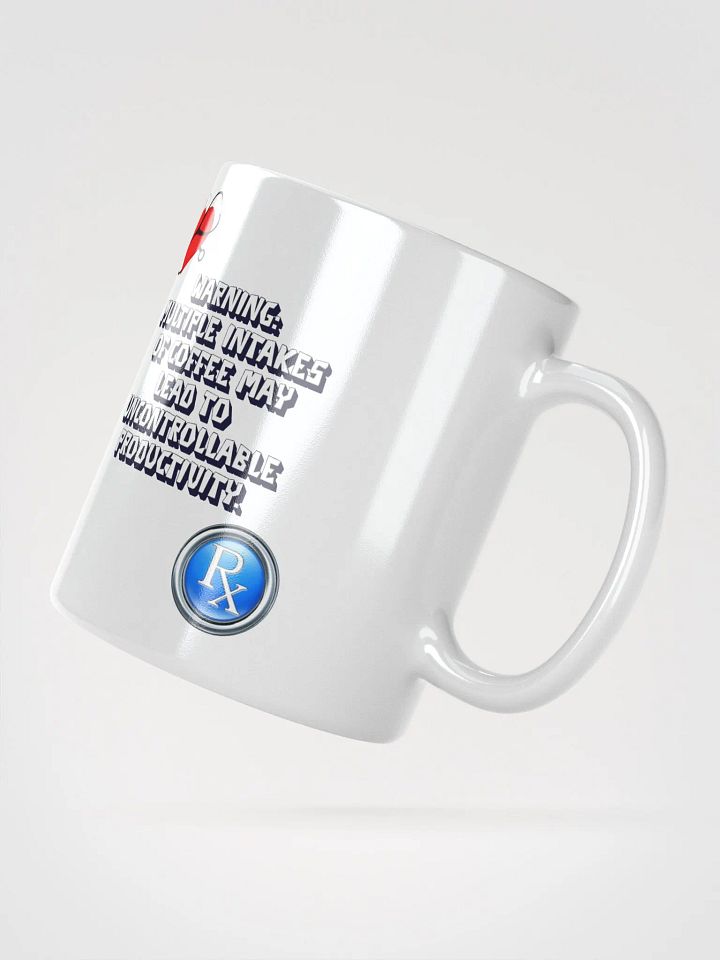 Multiple Intakes of Coffee May Lead To Productivity - Funny White Mug product image (4)