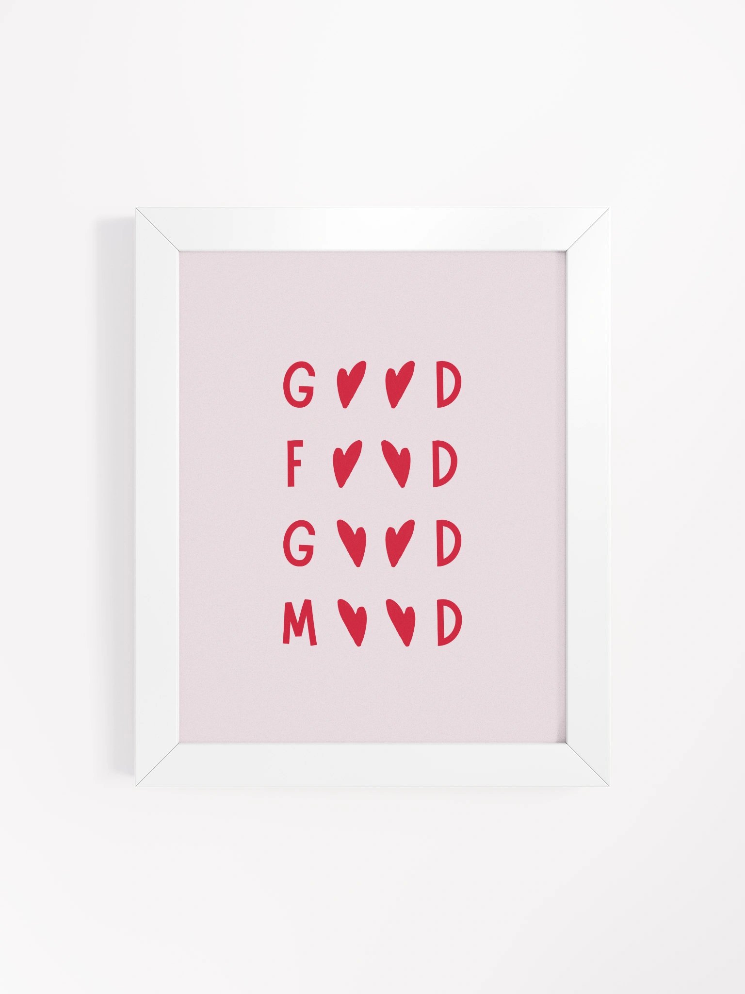 Heartfelt Letters Framed Poster product image (4)