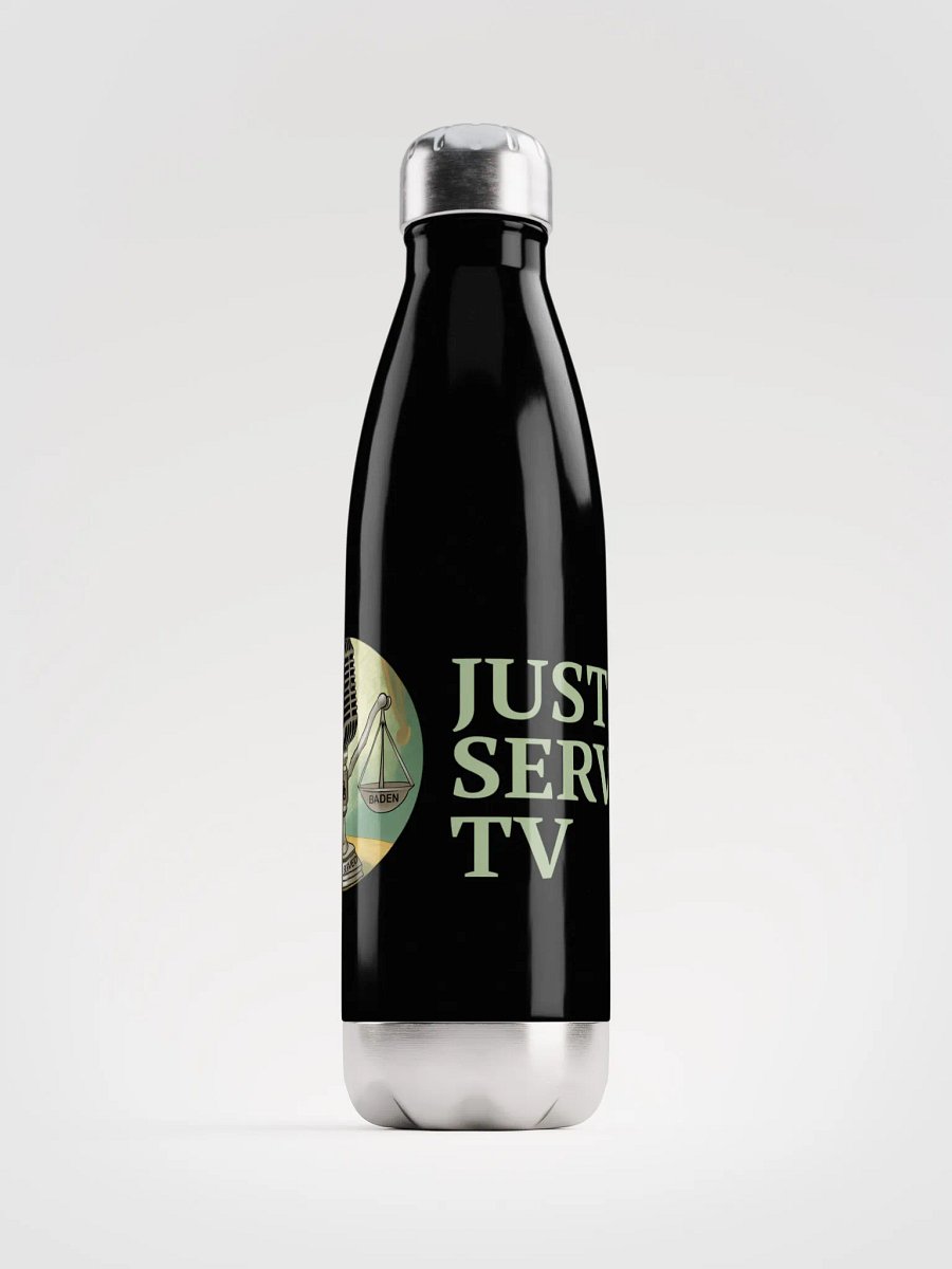 Justice Served TV Stainless Steel Water Bottle product image (1)